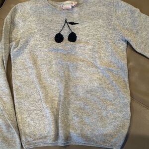 Gray girls Bonpoint sweater